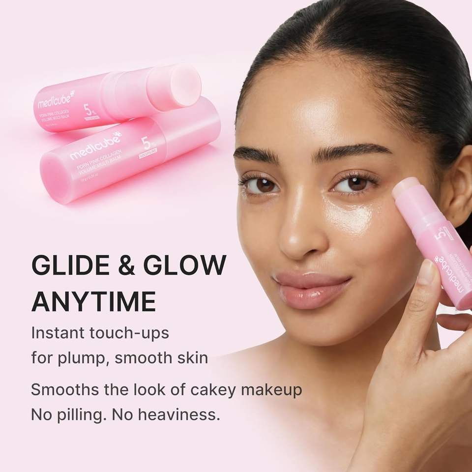 Medicube Pdrn Pink Collagen Volume Multi Balm Stick Volufiline Pdrn Nad Collagen Face Body Balm For Under-eyes Korea Skincare - Buy  Product on Alibaba.com