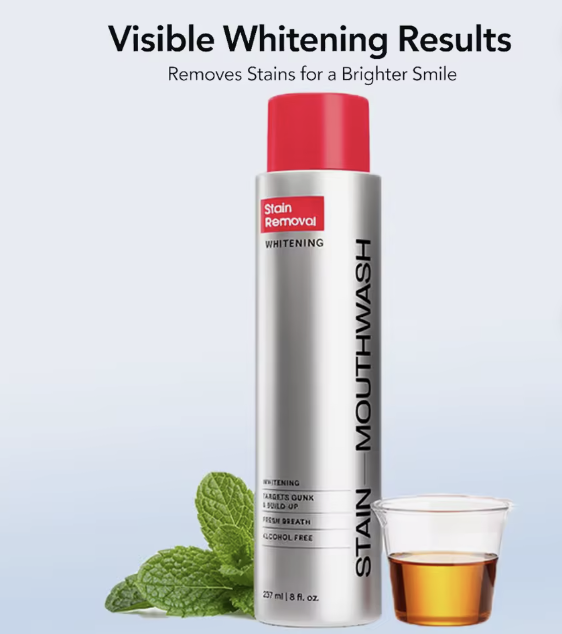 Custom Logo Popular Stain Removal Whitening Mouthwash 237ml Teeth Whitening Mouthwash Alcohol Free - Buy  Product on Alibaba.com
