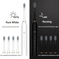 Electric Ultrasonic Toothbrush Six Speed Mode Home Soft Hair USB Charging Waterproof Adult Tooth Cleaner Automatic Couple Set-